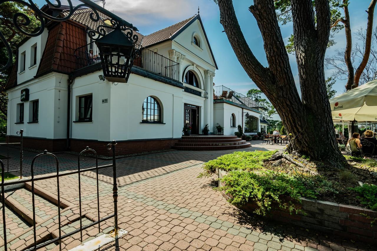 Willa Victor Jastrzębia Góra Exteriör bild